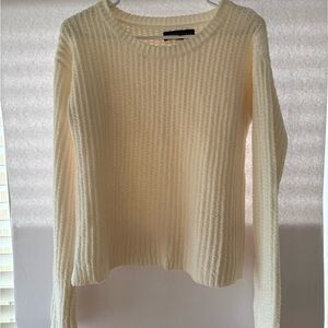 Aeropostale Textured Cream Sweater
